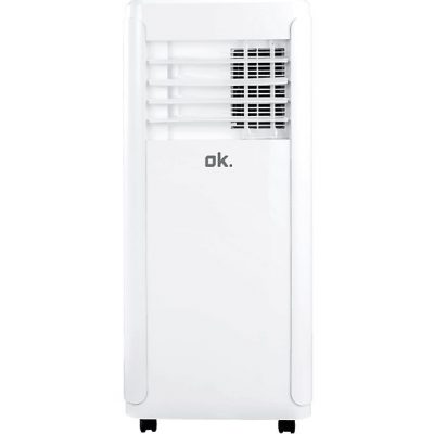 Aire acondicionado portátil - ok. OAC 12023 W ES, 3010 fg/h, Deshumidificador, Temporizador, Blanco