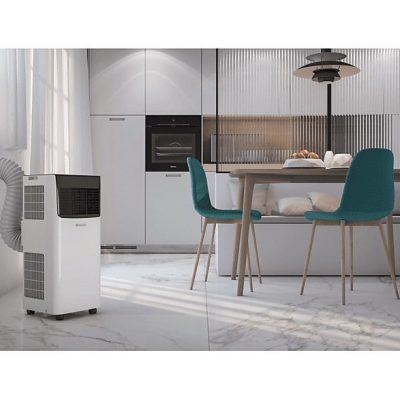 Aire acondicionado portátil - Olimpia Splendid DOLCECLIMA COMPACT 10, 2270 fg/h, 2, 8 m², 64dB(A), WiFi, Blanco