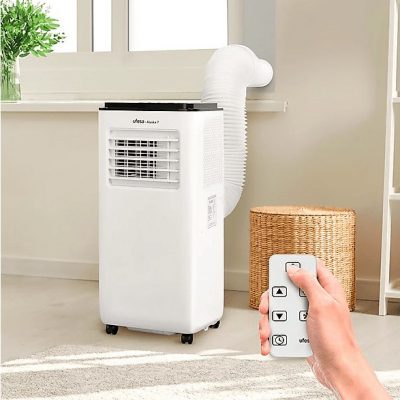 AIRE ACONDICIONADO PORTÁTIL - UFESA Alaska 7, 2 velocidades, 12 m², Blanco
