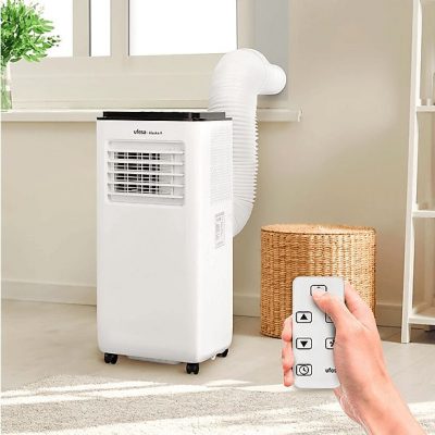 Aire acondicionado portátil - UFESA Alaska 9, 375 fg/h, 2 velocidades, 15 m², Blanco