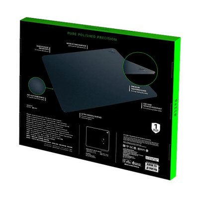 Alfombrilla gaming  - Atlas RAZER, Caucho, Negro