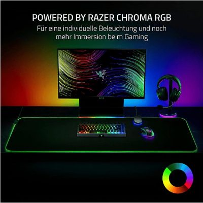 Alfombrilla gaming  - RZ02-02500700-R3M1 RAZER, Tela, Negro