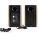 Altavoces de estantería - THOMSON WS902DUO, 150 W, Bluetooth, Madera / Negro