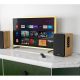 Altavoces de estantería - THOMSON WS902DUO, 150 W, Bluetooth, Madera / Negro