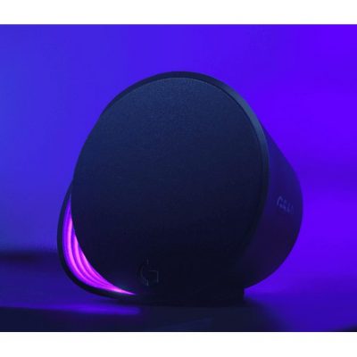 Altavoces gaming - Logitech G560, Bluetooth, RGB Lightsync, Sistema de altavoces 2.1, 240V, Control de graves, Personalizable, Negro