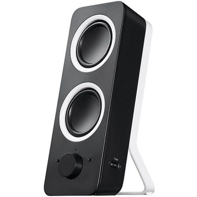 Altavoces para PC - LOGITECH Z200, 2.0 canales, Negro