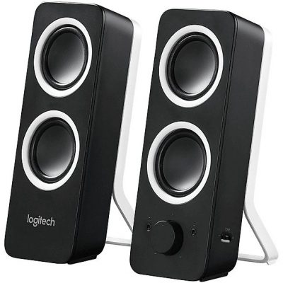 Altavoces para PC - LOGITECH Z200, 2.0 canales, Negro