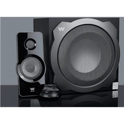 Altavoces para PC - WOXTER Big Bass 260 RGB, 150 W, Bluetooth, Negro
