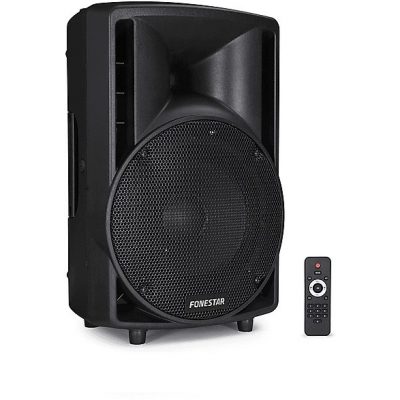 Altavoz alta potencia activo - FONESTAR ASB-880U, 160 W, Negro