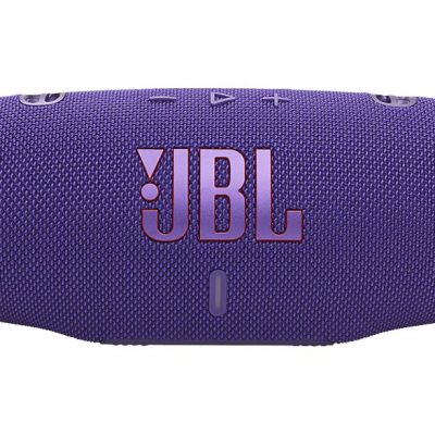 Altavoz bluetooth - JBL Charge 6, 45 W, Bluetooth, Hasta 24 horas + 4 horas con Playtime Boost, Resistente a golpes, agua y polvo, Morado