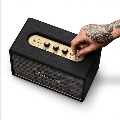 Altavoz bluetooth - Marshall Acton III, 30 W, Bluetooth 5.2, Negro