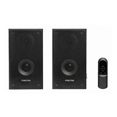 Altavoz de estantería - FONESTAR CLASS-220N, 1Watt, 1 canales, Bluetooth, negro