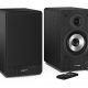 Altavoz de estantería - SHARP CP-SS30BK, 60 W, 2.0 canales, Bluetooth, Negro