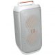 Altavoz de gran potencia - JBL PartyBox Club 120, Portátil para fiestas, Asa plegable, Bluetooth, Resistente salpicaduras, Autonomía 12h, 160W, Blanco