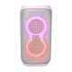 Altavoz de gran potencia - JBL PartyBox Club 120, Portátil para fiestas, Asa plegable, Bluetooth, Resistente salpicaduras, Autonomía 12h, 160W, Blanco