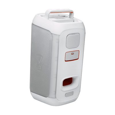 Altavoz de gran potencia - JBL PartyBox Club 120, Portátil para fiestas, Asa plegable, Bluetooth, Resistente salpicaduras, Autonomía 12h, 160W, Blanco