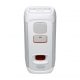 Altavoz de gran potencia - JBL PartyBox Club 120, Portátil para fiestas, Asa plegable, Bluetooth, Resistente salpicaduras, Autonomía 12h, 160W, Blanco