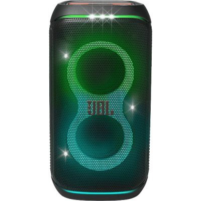 Altavoz de gran potencia - JBL PartyBox Club 120, Portátil para fiestas, Asa plegable, Bluetooth, Resistente salpicaduras, Autonomía 12h, 160W, Negro