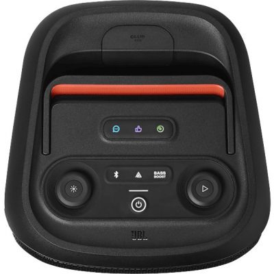 Altavoz de gran potencia - JBL PartyBox Club 120, Portátil para fiestas, Asa plegable, Bluetooth, Resistente salpicaduras, Autonomía 12h, 160W, Negro