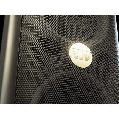 Altavoz de gran potencia - PEAQ PPS 200-RW, 80W, Modo Karaoke, 8h Autonomía, Edición Robbie Williams, Bass Booster, Efectos de Iluminación, Negro