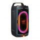 Altavoz de gran potencia - Samsung MX-ST40F/ZF, Portátil para fiestas, Asa de transporte y ruedas, Iluminación personalizable, Aut 12h, 160 W, Negro