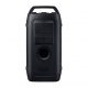 Altavoz de gran potencia - Samsung MX-ST40F/ZF, Portátil para fiestas, Asa de transporte y ruedas, Iluminación personalizable, Aut 12h, 160 W, Negro