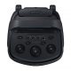 Altavoz de gran potencia - Samsung MX-ST50F/ZF, Portátil para fiestas, Asa de transporte y ruedas, Iluminación personalizable, Aut 18h, 240 W, Negro