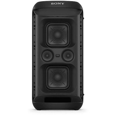 Altavoz de gran potencia - Sony SRS-XV500B, Inalámbrico para fiestas, Sonido potente, MEGA BASS, 25h batería, Portátil, Bluetooth, Karaoke y Guitarra