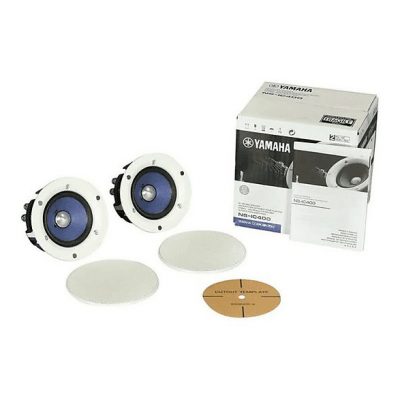 Altavoz de techo - YAMAHA NS-IC400, 30 Watios, 2 canales, Blanco