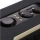Altavoz estéreo - JBL Authentics 300, 100W, Bluetooth, Wi-Fi, asistentes de voz Google y Alexa, batería con autonomía 8h, diseño retro, Negro