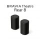 Altavoz estéreo - Sony BRAVIA Theatre Rear 8, 2 Altavoces Traseros Inalámbricos, 360 Spatial Sound Mapping, IMAX Enhanced, Fácil de usar, Negro, SARS8