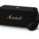 Altavoz inalámbrico - Marshall Middleton  Black and Brass, 15 W, Bluetooth 5.1, Autonomía 20 h, Negro