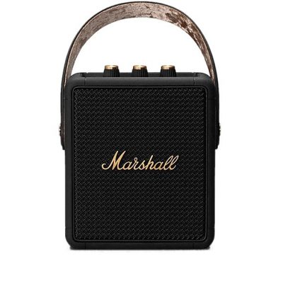 Altavoz inalámbrico - Marshall Stockwell II, 20W, Bluetooth, Autonomía de 20h, IPX4, Negro