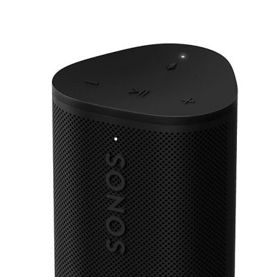 Altavoz inalámbrico - Sonos Roam 2, 15 W, Inalámbrico, 10 h de Autonomía, IP67, Control por voz, Botones táctiles, Negro