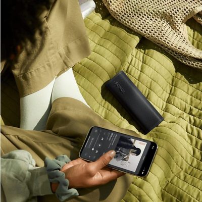 Altavoz inalámbrico - Sonos Roam 2, 15 W, Inalámbrico, 10 h de Autonomía, IP67, Control por voz, Botones táctiles, Negro