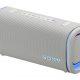 Altavoz inalámbrico - Sony ULT FIELD 5 (SRSULT50W), Bluetooth portátil, ULT POWER SOUND, 25 h, IP67, Resistente al agua, Correa, Con luces, Blanco