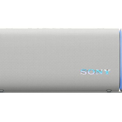 Altavoz inalámbrico - Sony ULT FIELD 5 (SRSULT50W), Bluetooth portátil, ULT POWER SOUND, 25 h, IP67, Resistente al agua, Correa, Con luces, Blanco