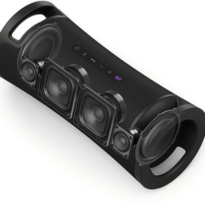 Altavoz inalámbrico - Sony ULT FIELD 7, SRSULT70B, Bluetooth, ULT POWER SOUND, Ultimate Deep Bass, Altavoz X-Balanced, Autonomía 30h, IP67, LED