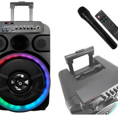 Altavoz inalámbrico - SUNSTECH Muscles 12/ 40W/ 1.0, 40 W, Bluetooth, de hasta 3 a 5 horas., Negro