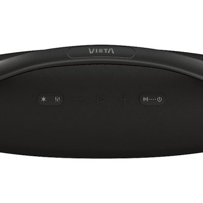 Altavoz inalámbrico - Vieta Thunder 2, 150 W, Bluetooth 5.3, 24 h autonomía, Resistencia al agua IPX6, Función True Wireless, Negro