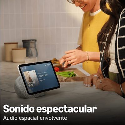 Altavoz inteligente - Amazon Echo Show 8, Pantalla Táctil HD 8,7", Cámara de 13MP, Audio Espacial, Graphite