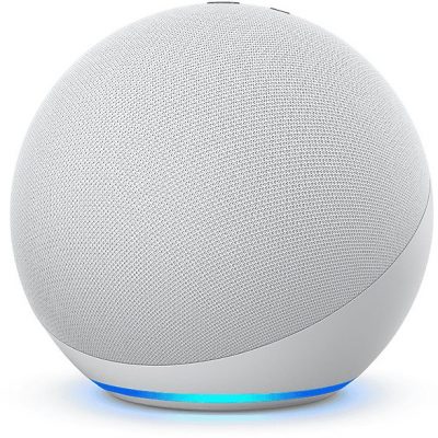 Altavoz inteligente - AMAZON L4S3RE, Amazon Alexa, Blanco