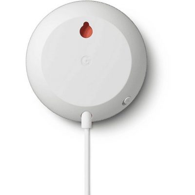 Altavoz inteligente - GOOGLE Nest Mini, Bluetooth, Google Assistant, Gris claro