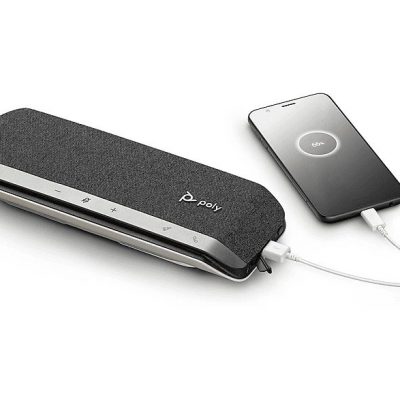 Altavoz portátil - HP 772C5AA, Bluetooth, Negro, Plata