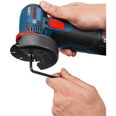 Amoladora  - 06019F200B BOSCH, Negro, Azul, Rojo