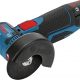 Amoladora  - GWS 12V-76 Professional BOSCH, Negro, Azul, Rojo