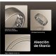 Anillo inteligente - AMAZFIT W2321TY1N, Inteligencia Artificial=Basic IA, 18,5 mAh, Titanio