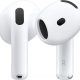 Apple AirPods 4 con Cancelación Activa de Ruido (2024 4ª gen), Inalámbricos, Bluetooth®, Estuche de carga USB-C con altavoz, Chip H2, Siri, Blanco