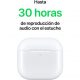 Apple AirPods 4 con Cancelación Activa de Ruido (2024 4ª gen), Inalámbricos, Bluetooth®, Estuche de carga USB-C con altavoz, Chip H2, Siri, Blanco