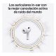 Apple AirPods Pro 3 (2025 3ª gen), Inalámbricos, Cancelación de ruido, Medición frecuencia cardíaca, Live Translation, Chip H2, USB-C, Blanco